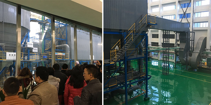 翌骏环保於2018年1月9日参加由东莞市环境保护产业协会组织的一系列会员走访活动参观学习