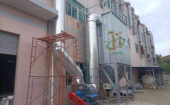 东莞环保工程有限公司某工厂涉爆粉尘处理设备工程案例