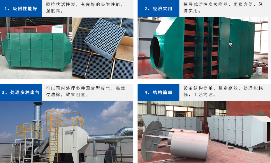 活性炭吸附器特点