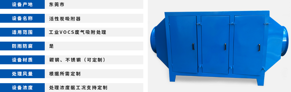 设备参数表格