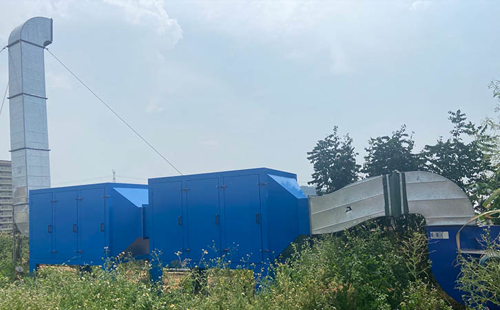 烘烤工序废气处理工程（活性炭吸附器+活性炭吸附器）安装