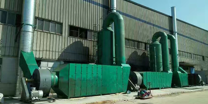注塑机废气处理设备 二级活性炭吸附器定制