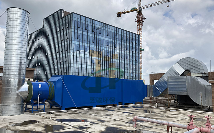 东莞环保工程有限公司注塑厂活性炭吸附废气处理工程案例